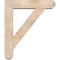 Ekena Millwork Traditional Craftsman Smooth Bracket w/ Offset Brace, Douglas Fir, 7 1/2"W x 34"D x 40"H BKT0806X34X40TRA04SDF - alternate 3